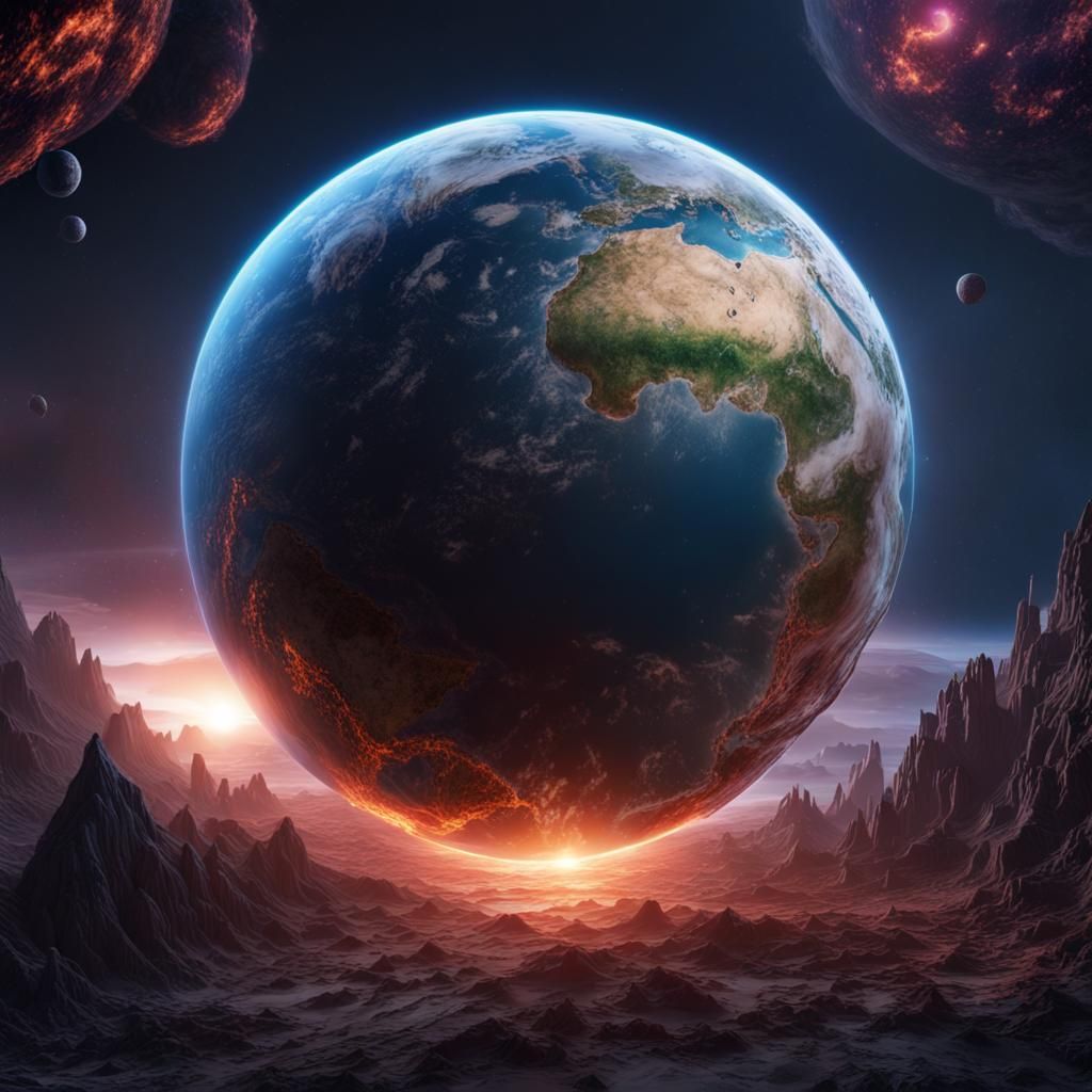 Quantum dark matter with the beautiful planet earth