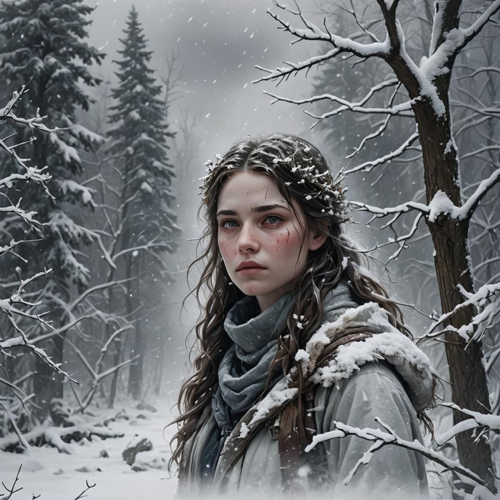 Detailed Matte Painting Inspired by Poem