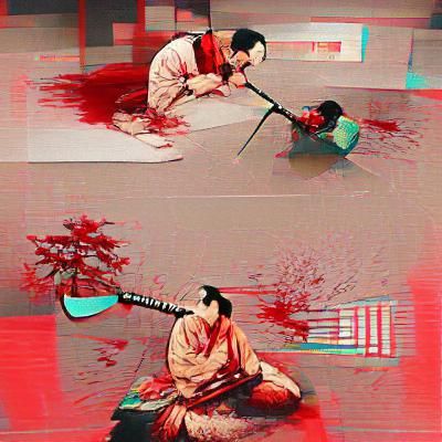 Seppuku Image Generated by AI