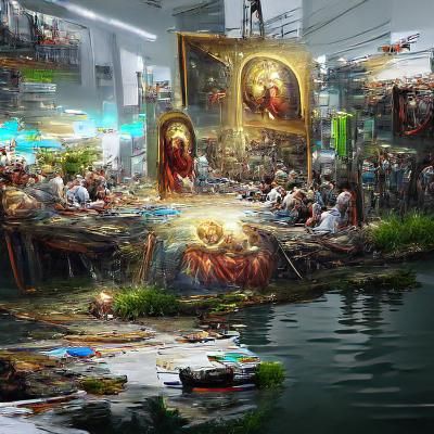 Realistic Digital Rendering of Jesus Christ