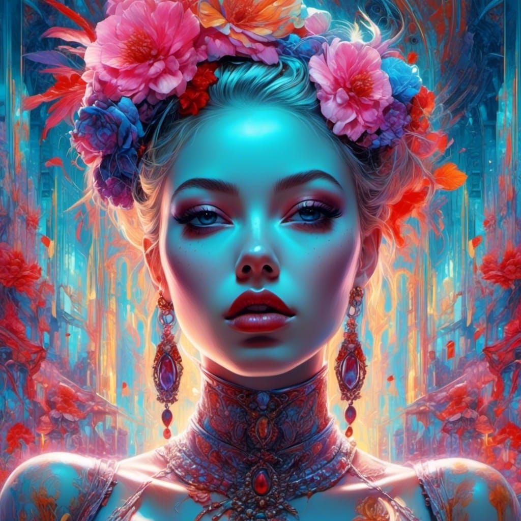 Whimsical Enchantment in Detailed 3D Fantasy Art