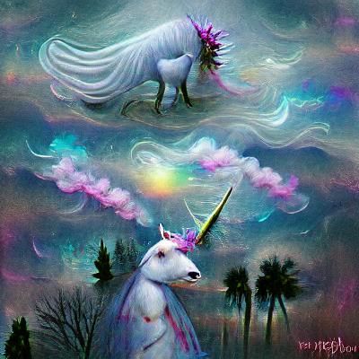 Mystical Unicorn in Enchanted Forest