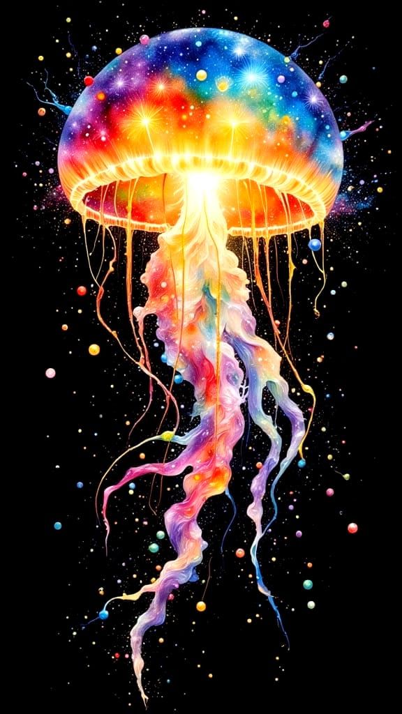 The Firework-jellyfish