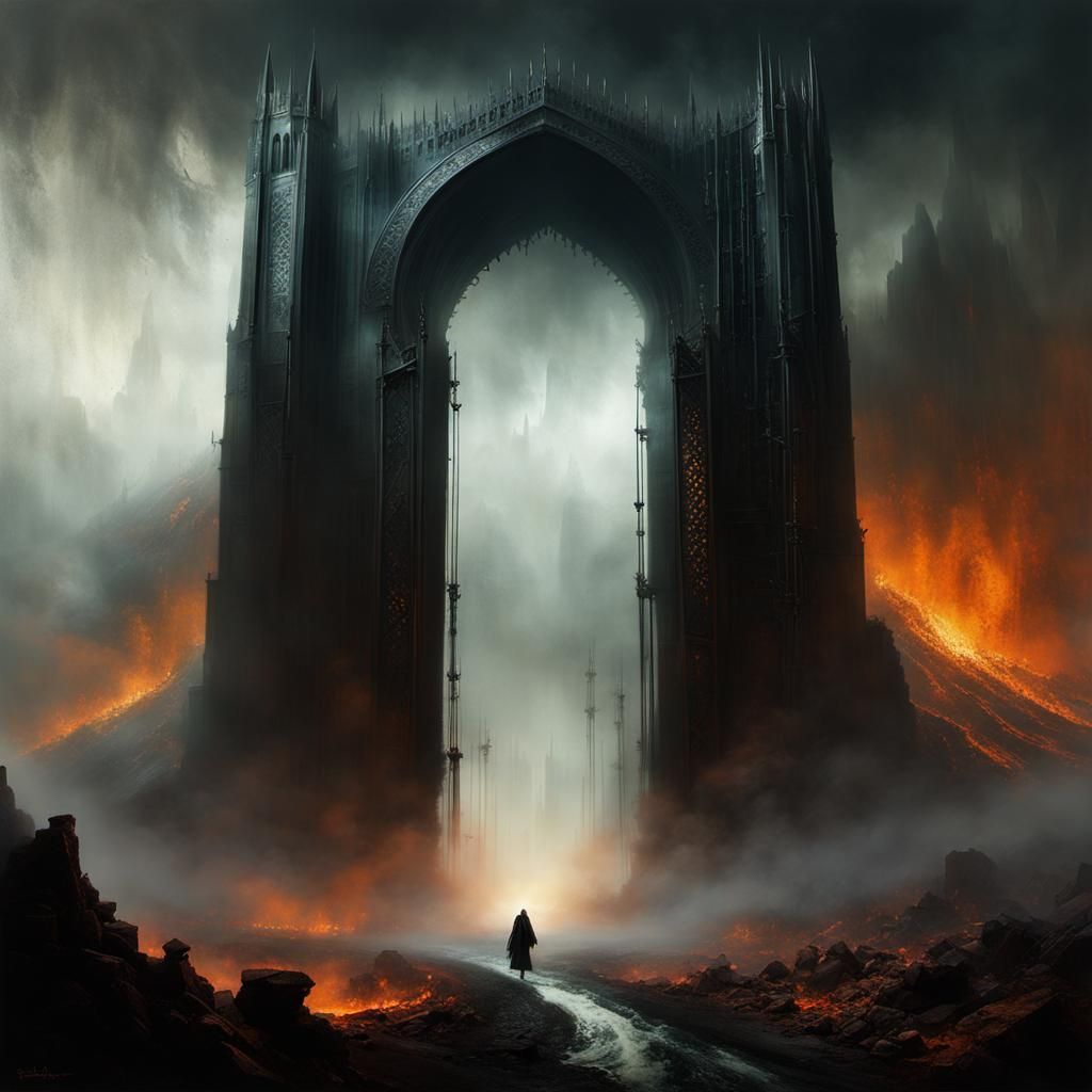 "The Black Gate of Mordor"