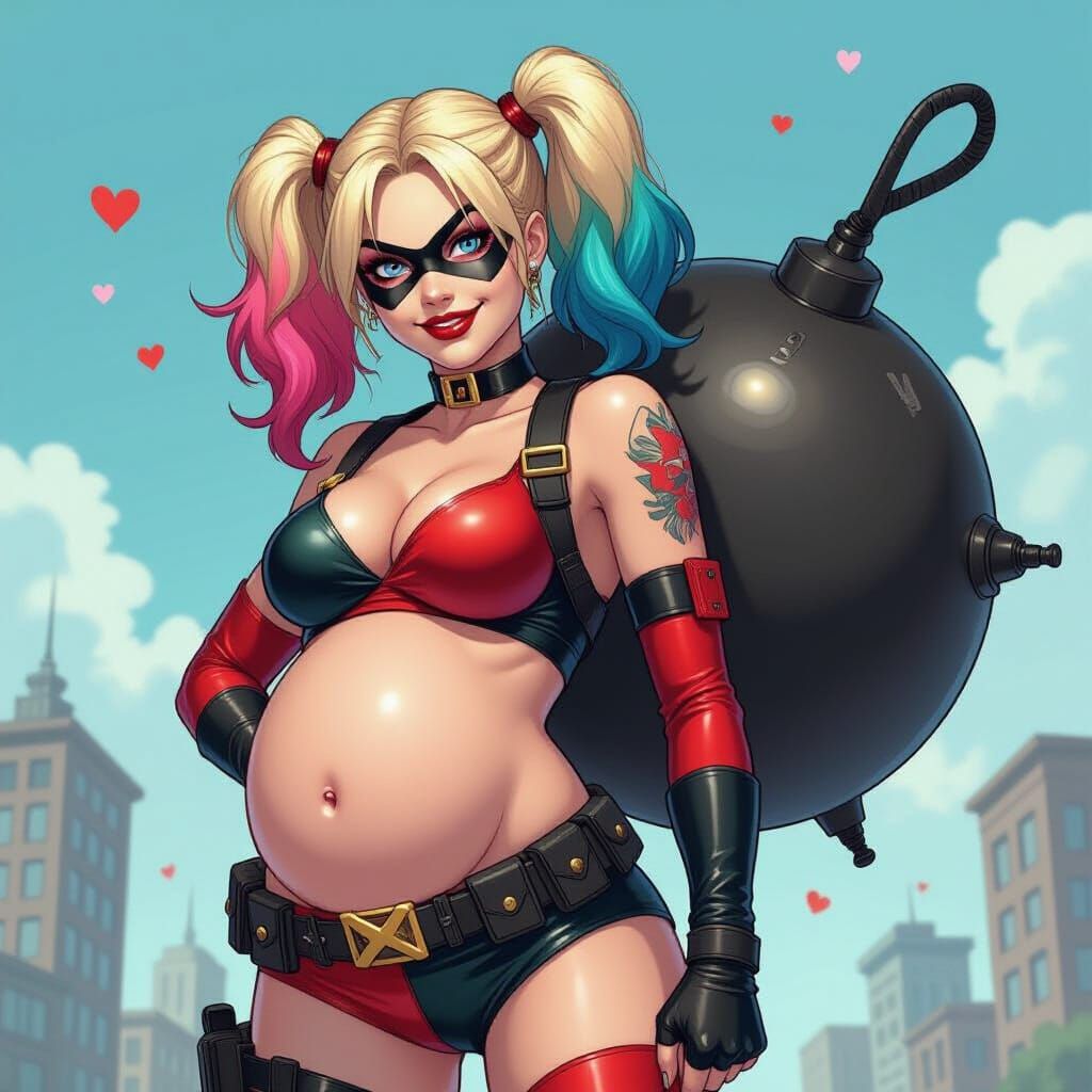 Harley Quinn's Helium-Filled Bomb Plan Against Batman