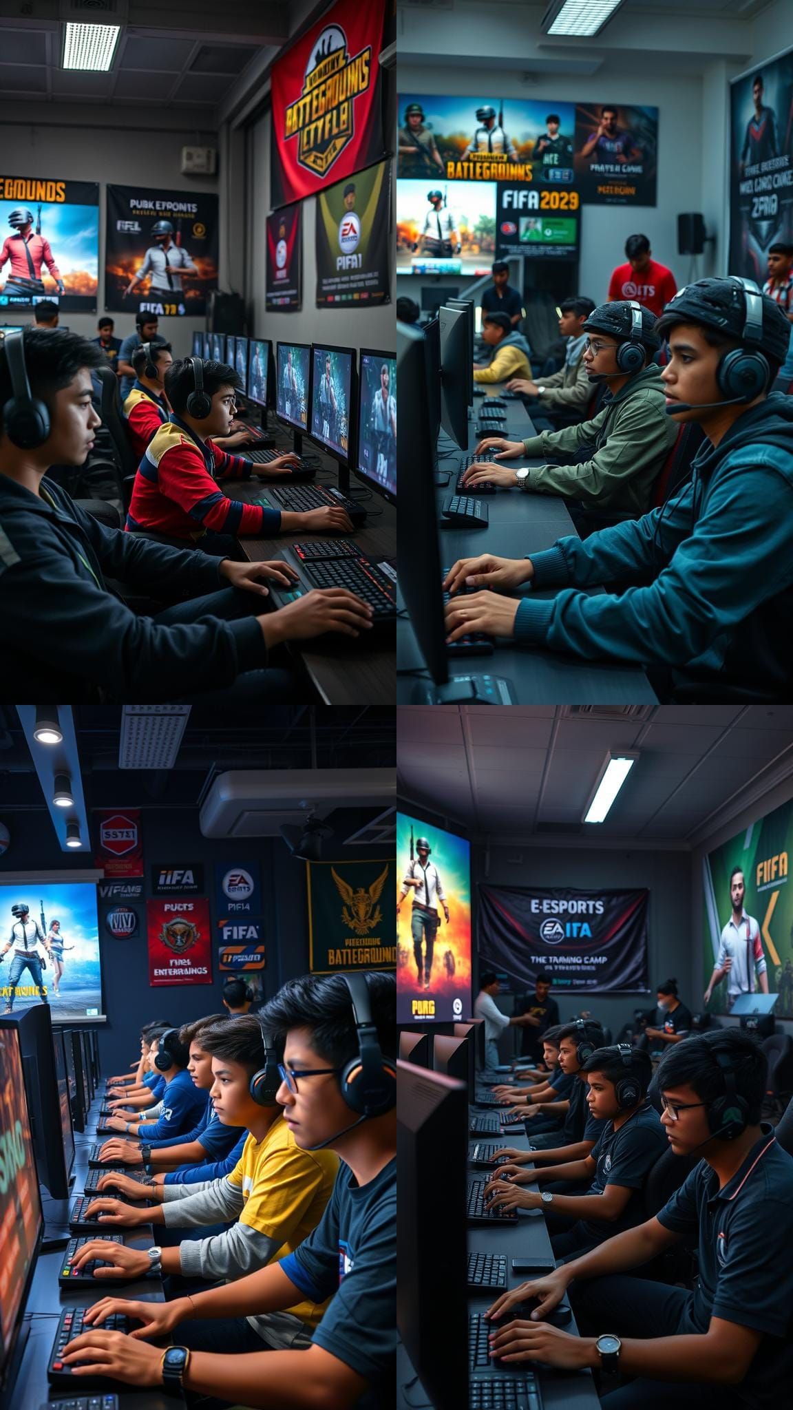 High-Energy E-Sports Training Camp in Bangladesh