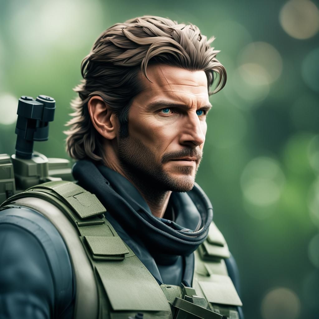 Bradley Cooper as Solid Snake: Professional Photography