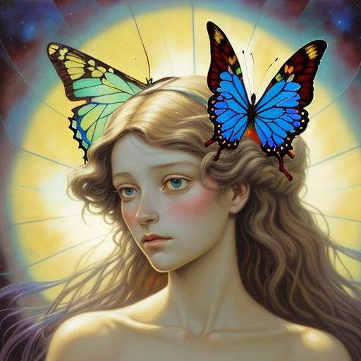 Butterfly girl