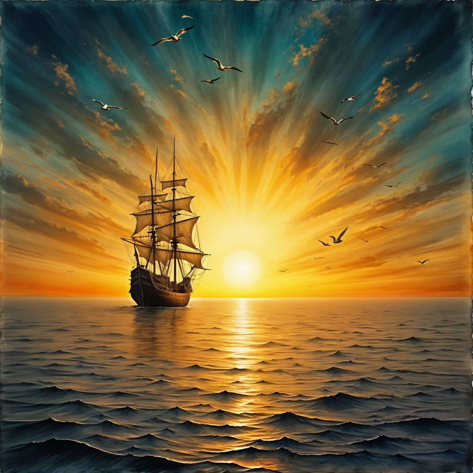 golden hour galleon