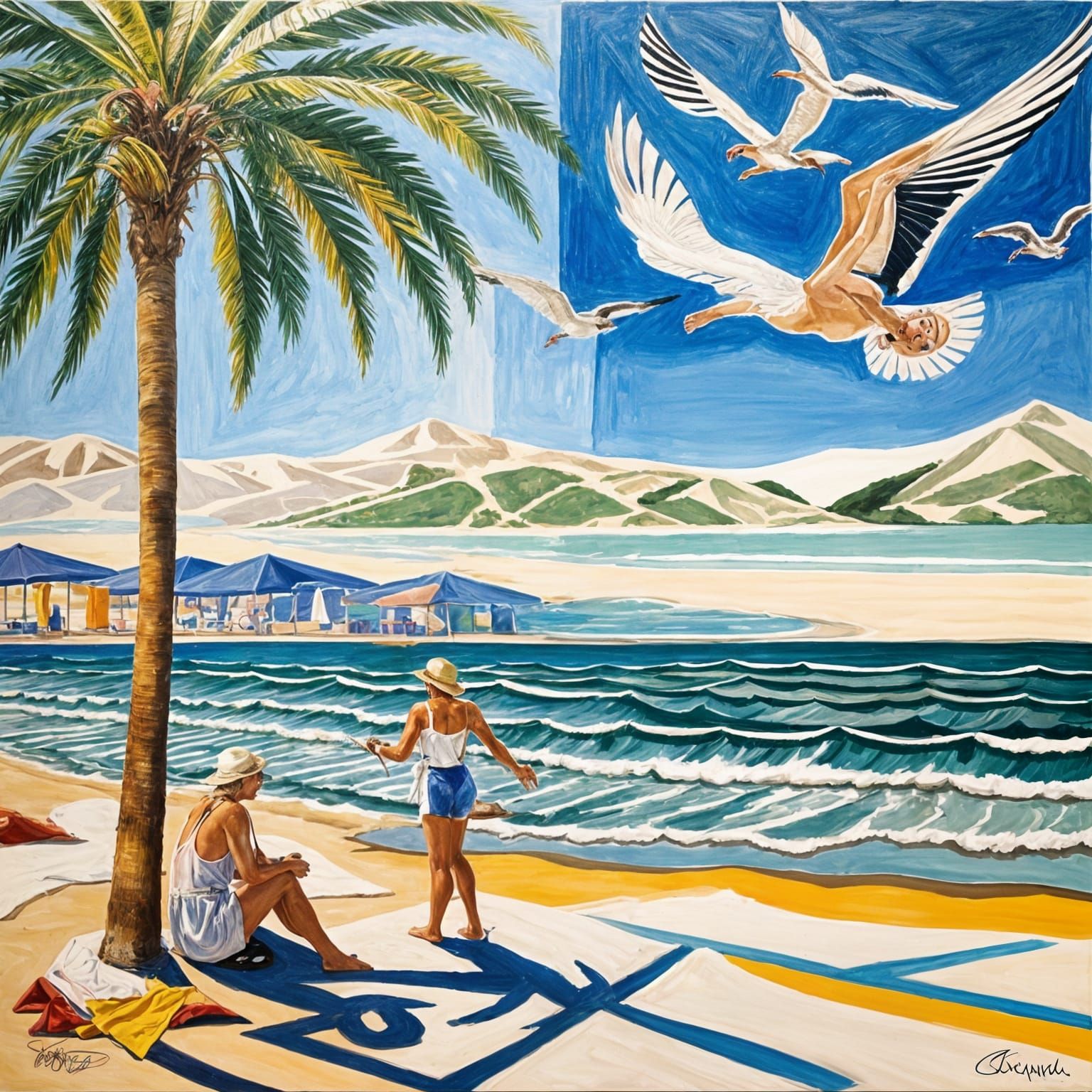 Studio su Pablo Picasso e la spiaggia di Malaga