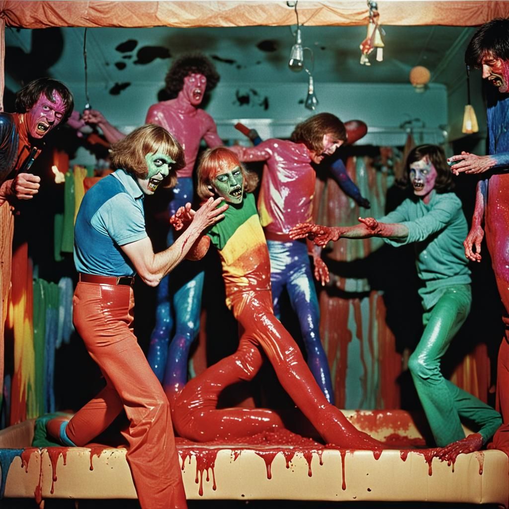 British Rocker Zombies Going Wild