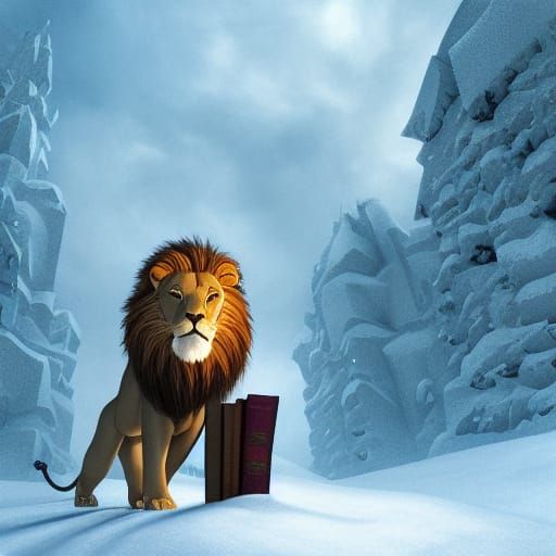 The Lion, the Witch, and the Wardrobe: Pixar-Style 3D Art