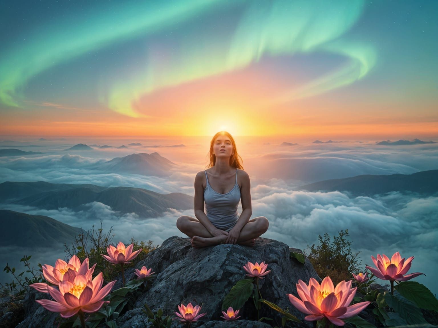 Aurora Borealis: Soulful Peace