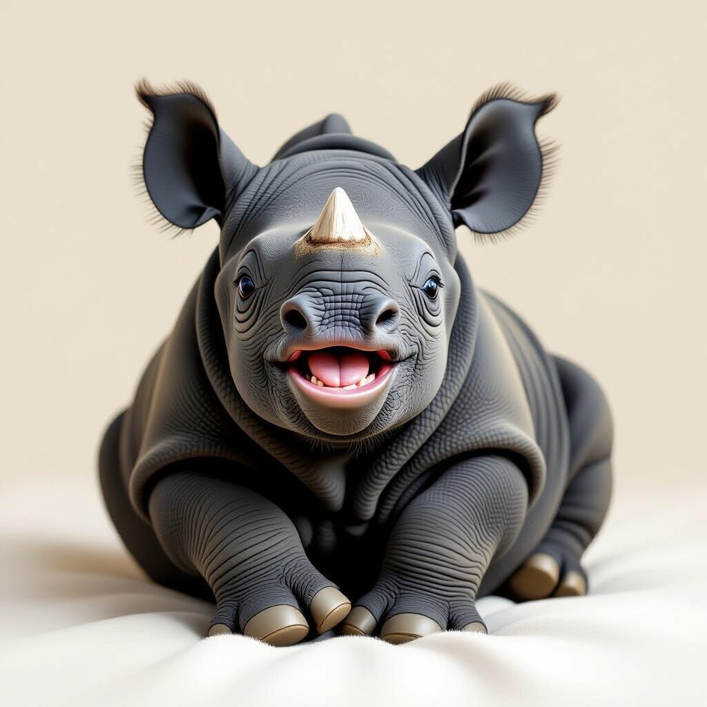 Rhinoceros baby