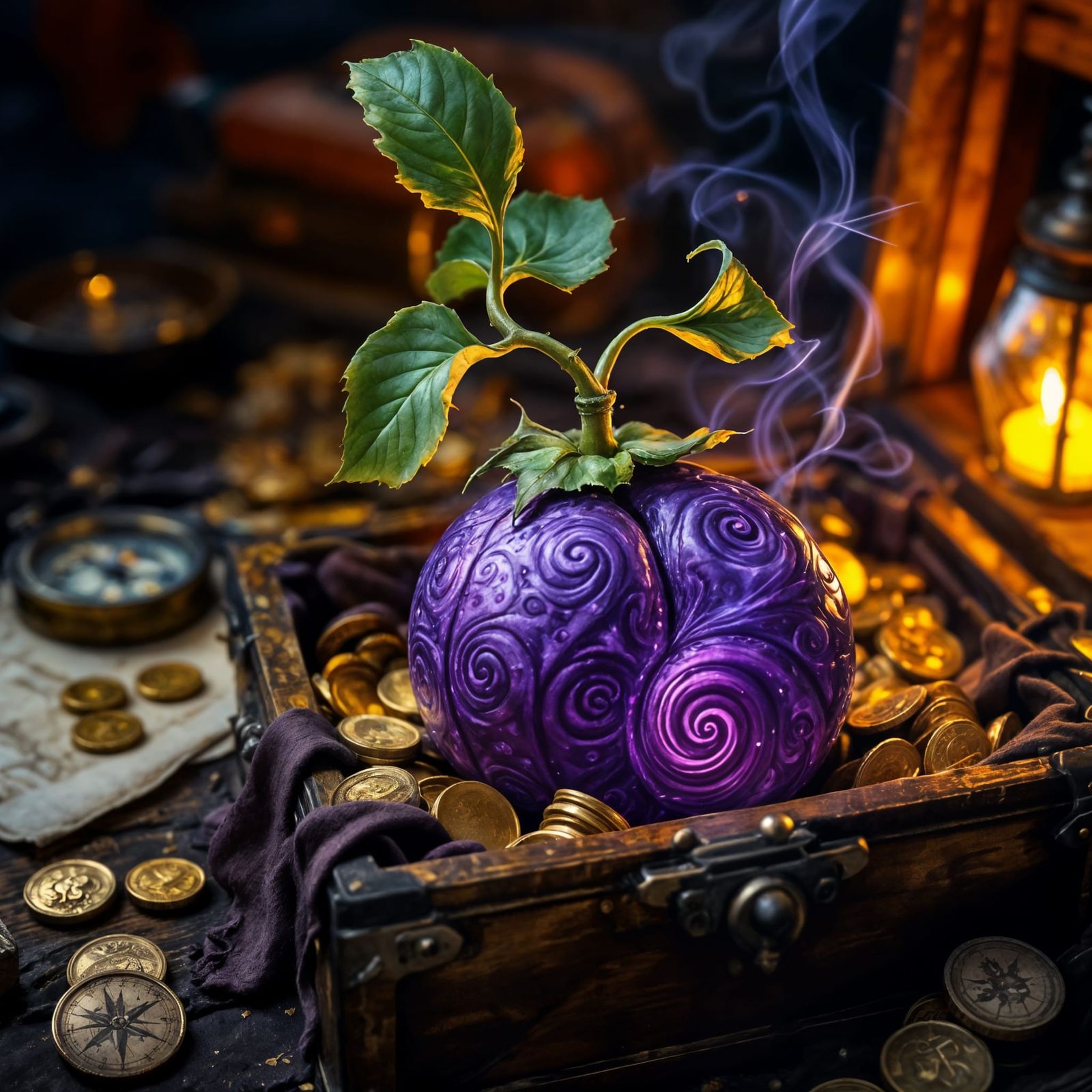 Antique Pirate Chest Reveals Cursed Fruit