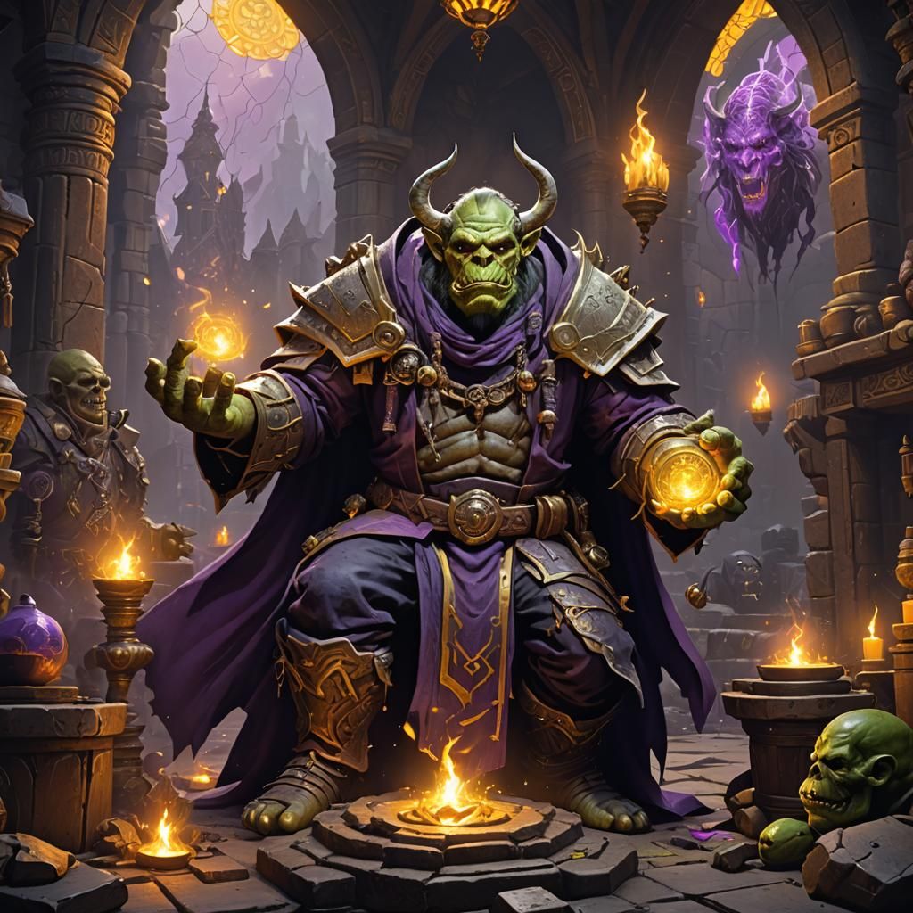 Orc Warlock Hodar ✨