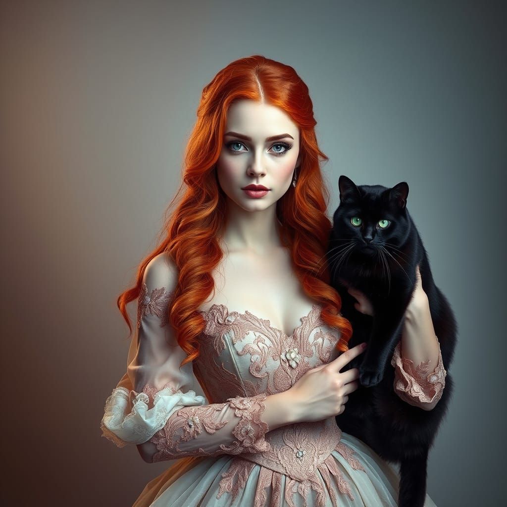 Ethereal Beauty in Enchanted Realm