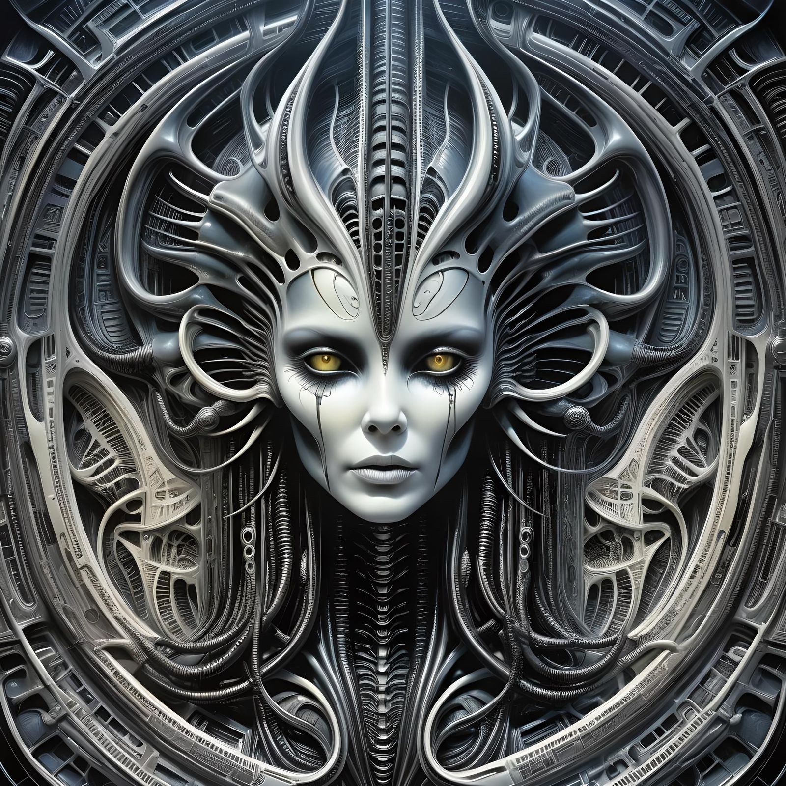 Magnetic Vision of a Biomechanical Cosmic Void