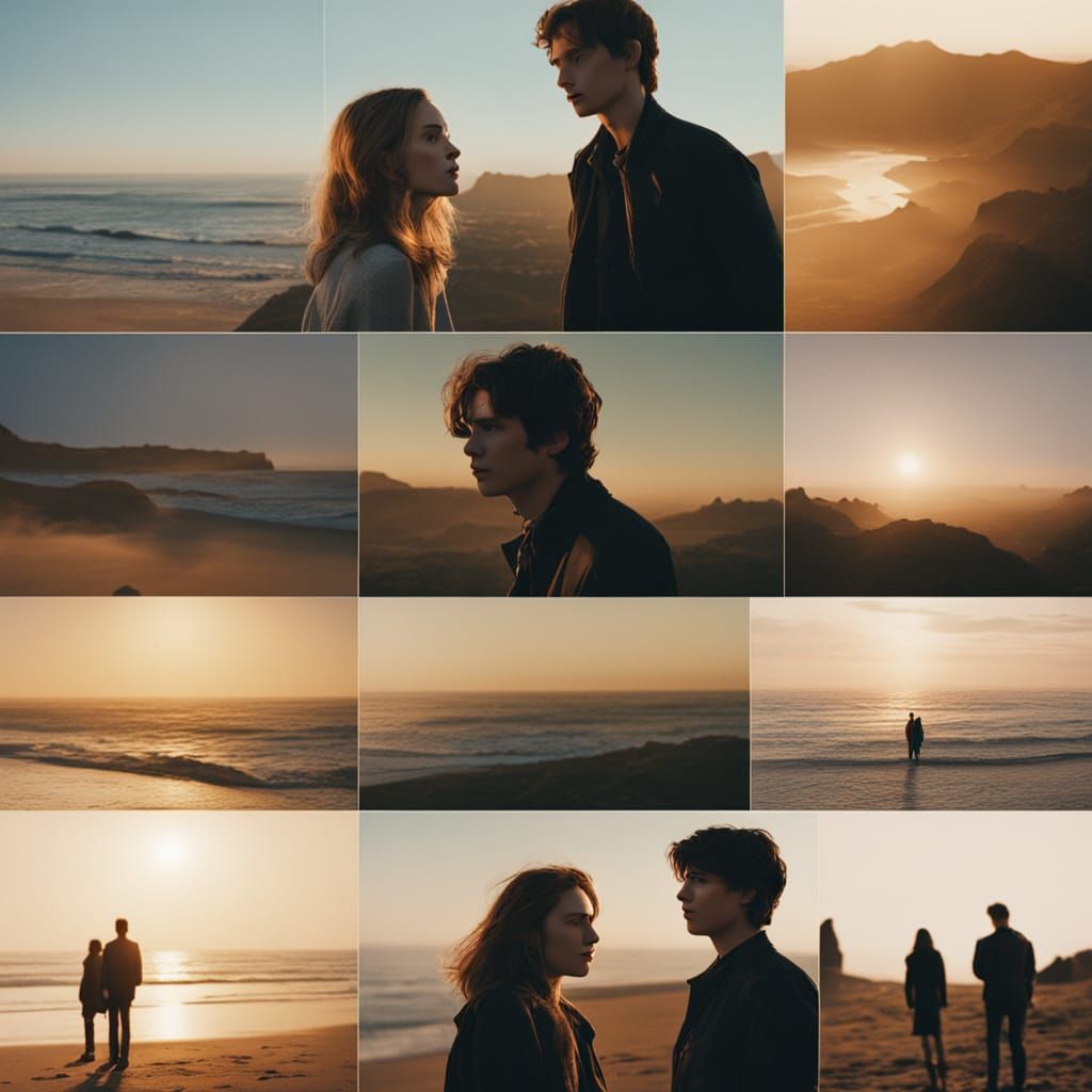 YA Beach Romance: California Golden Hour Love Story