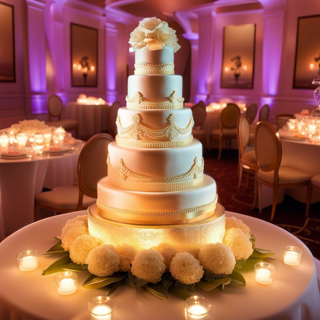 Elegant Wedding Cake Masterpiece