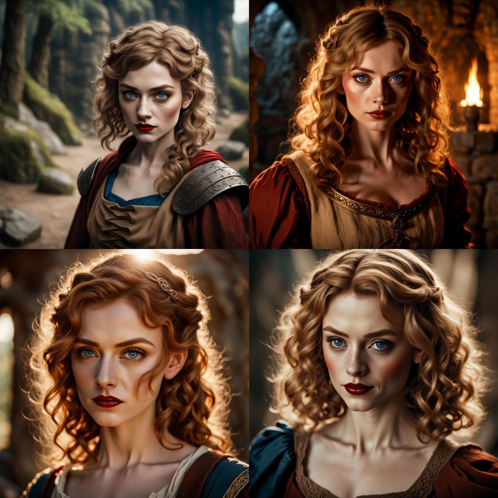 Realistic Halfling Portrait in Cinematic Style