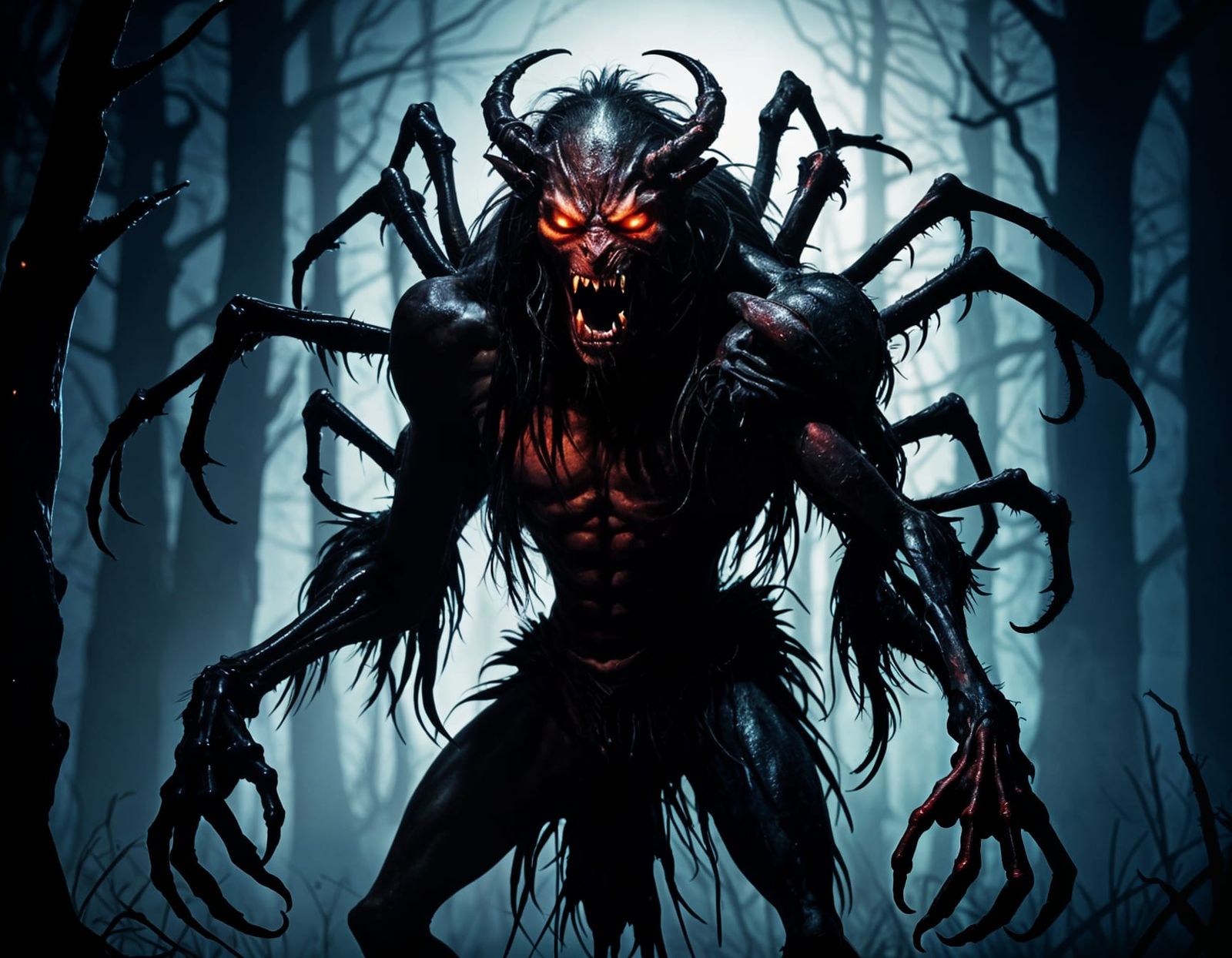 Undead Arachnid Lycan Vampire: Eight-Legged Horror