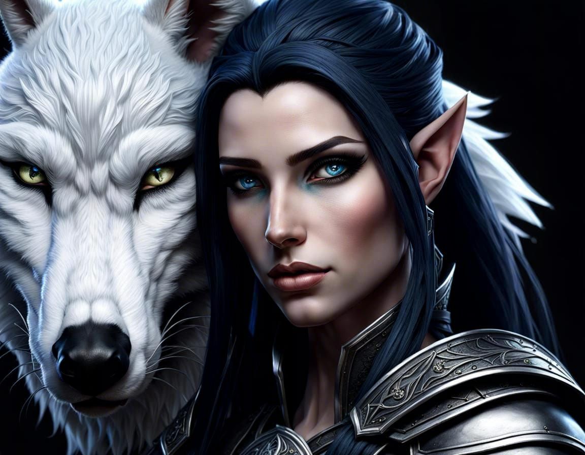 Shaine & Her Wolf Companion, Fandis