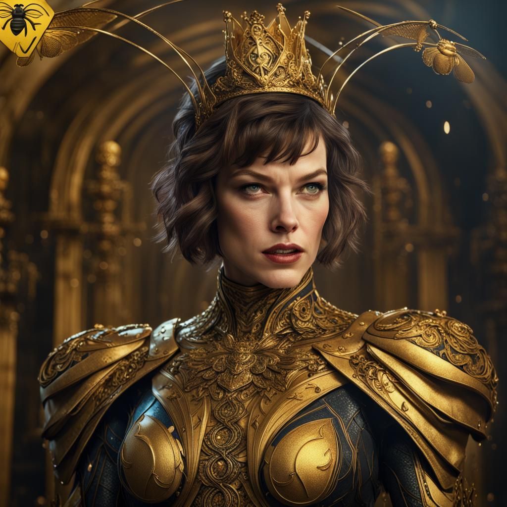 Milla Jovovich as DC's Queen Bee