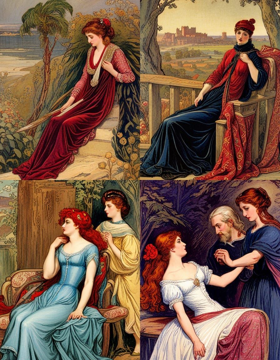 Classic Illustration in Golden Age Style