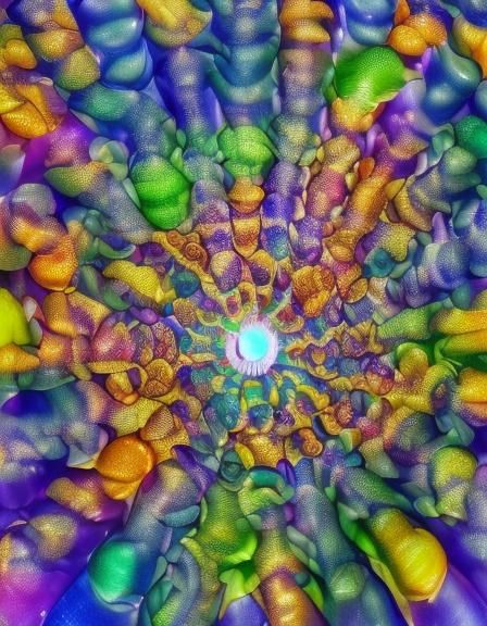 Year of the Dragon Mandala in Unique Style