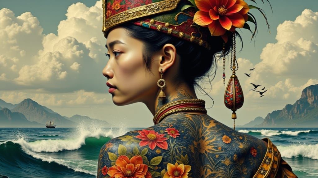 Polynesian Sailors Navigate South Seas with Tattoos