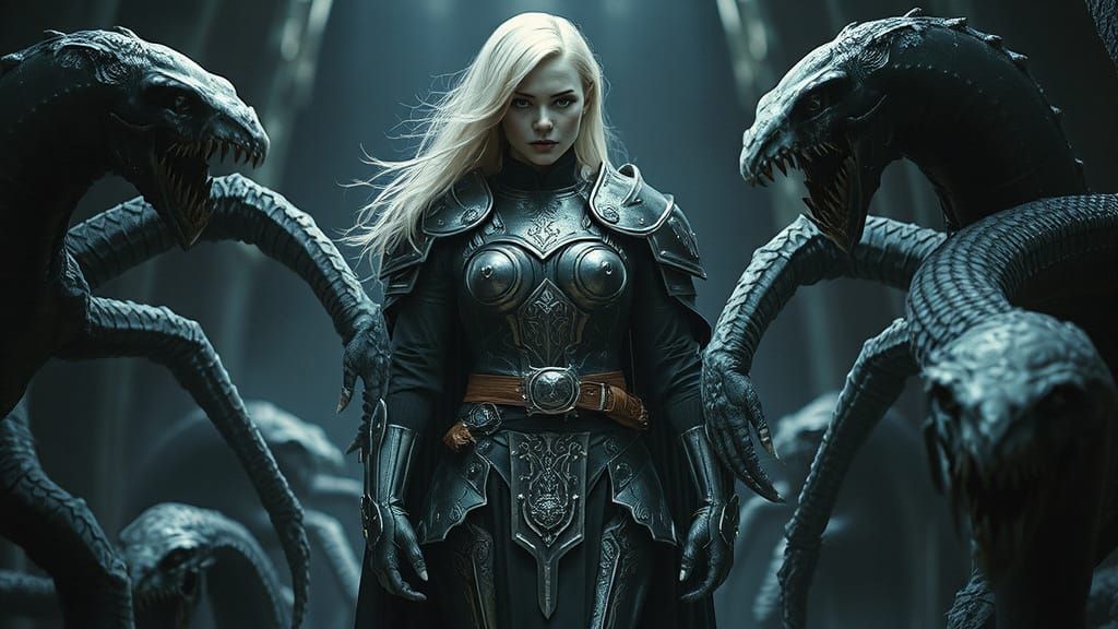 Aasimar Paladin vs Black Slime Monsters