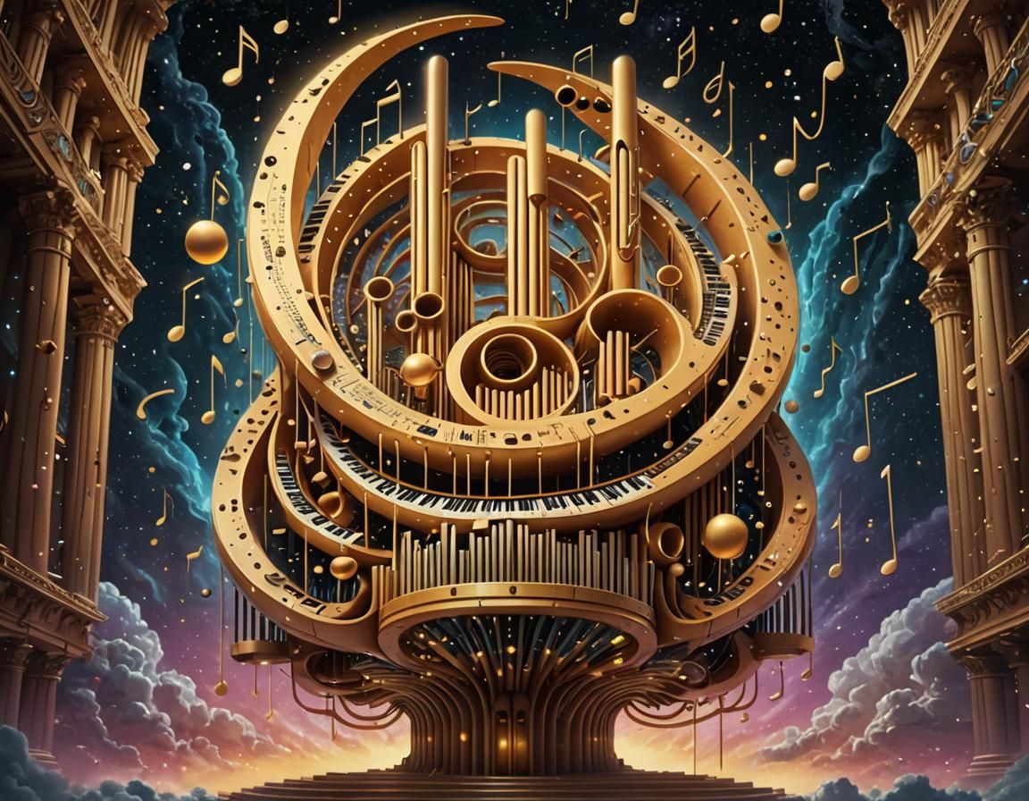 Cosmic Organ of Astral Music Creation