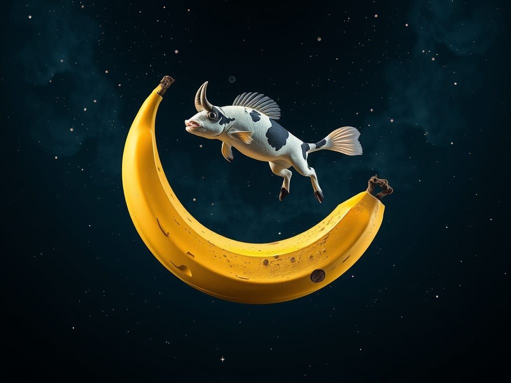 "Clarabell Cowfish Jumped Over the Banana Moon"