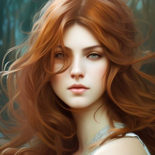 Fantasy Portrait of a Beautiful Woman