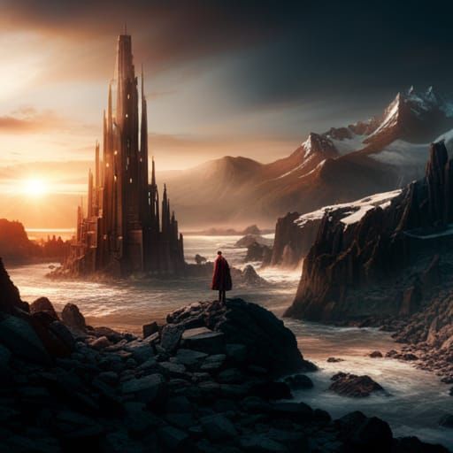 Epic Cinematic Digital Matte Painting