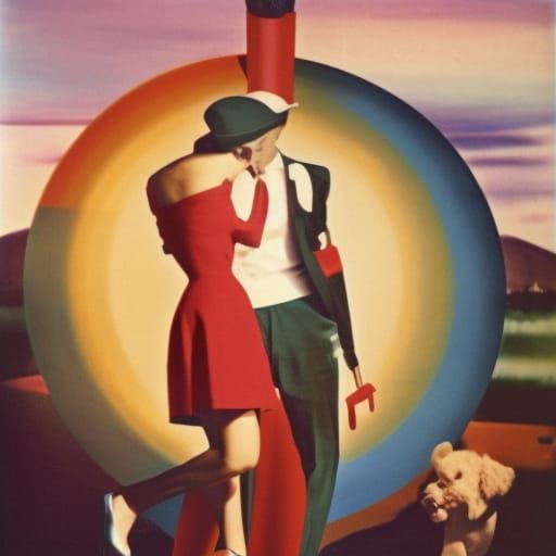 AI Generated Image of the 1950s