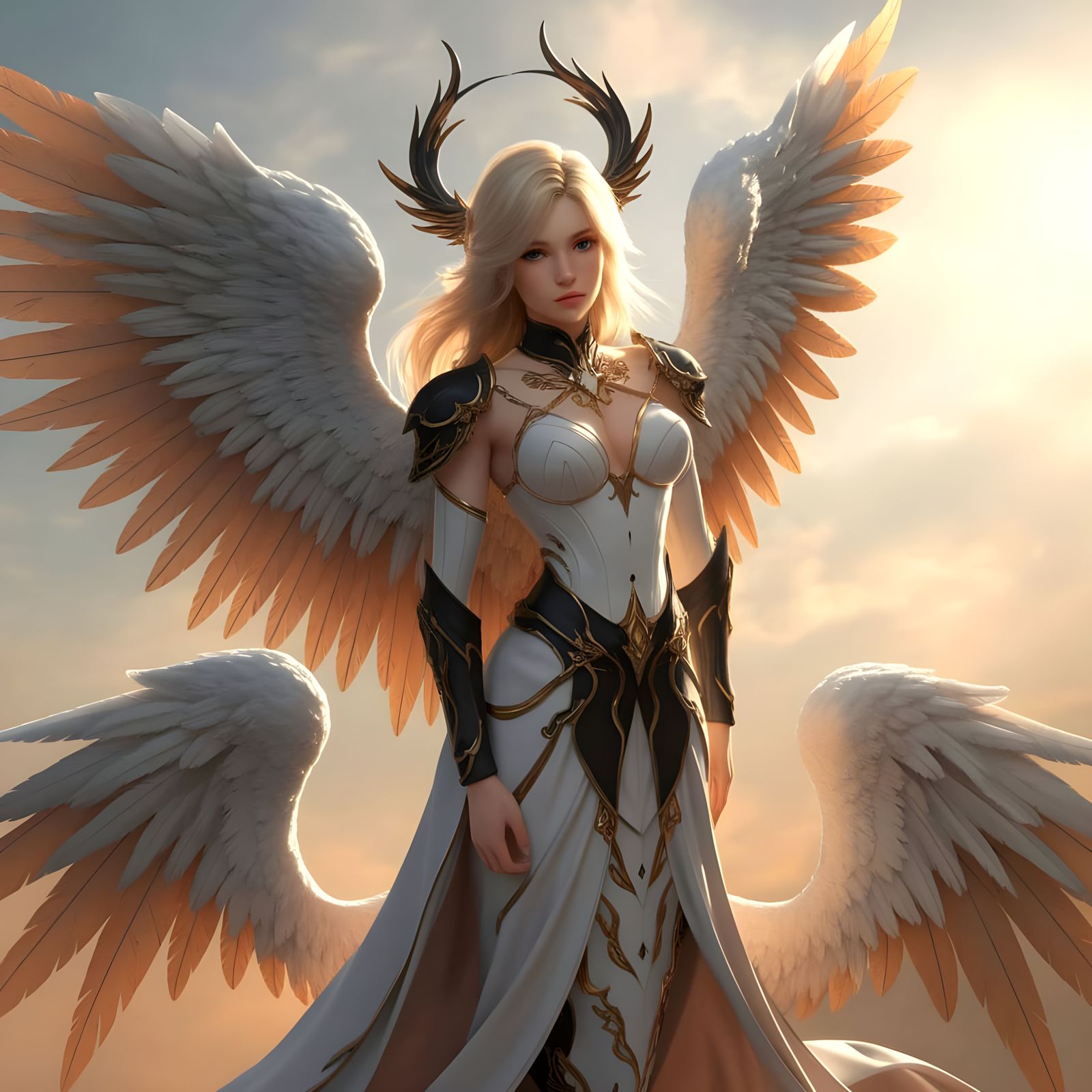Aelira, Angel of Mercy, Ideogram 2a Turbo Edition