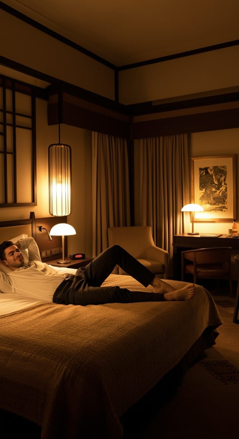 Cozy Luxury Hotel Room in Modern Style