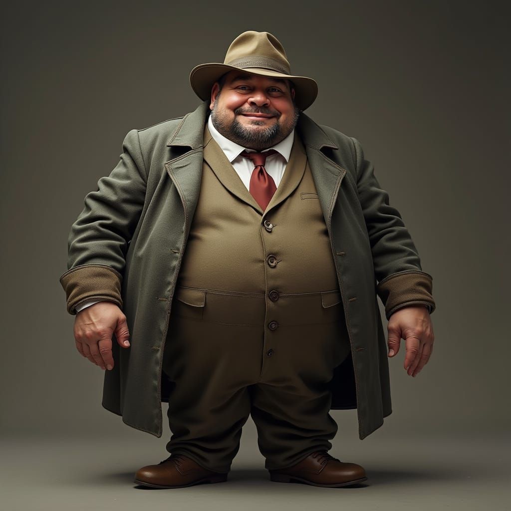 Italian Gentleman in Refined Attire