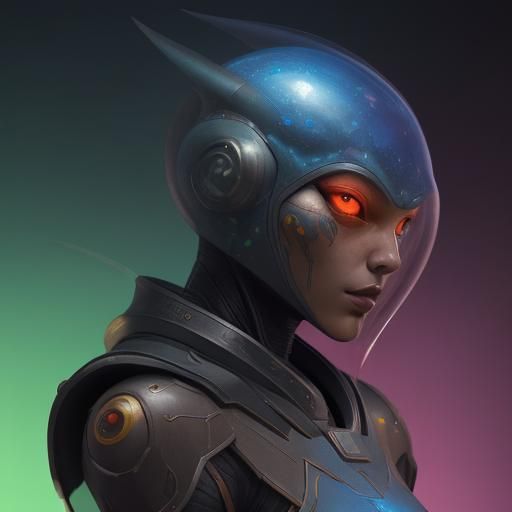 Hyperrealistic Martian Concept Art in Splash Style