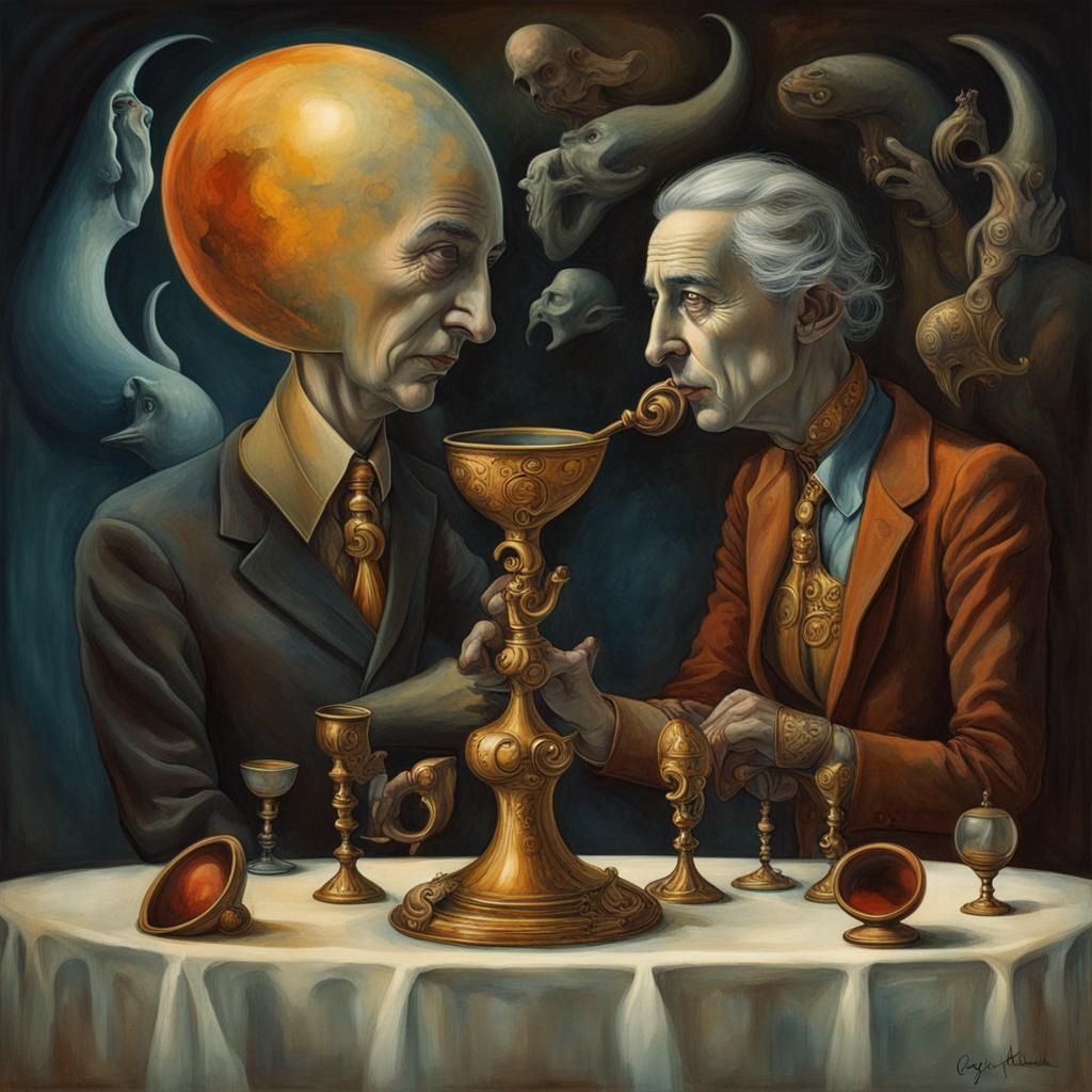 Dreamlike Memories in Dark Fantasy Style