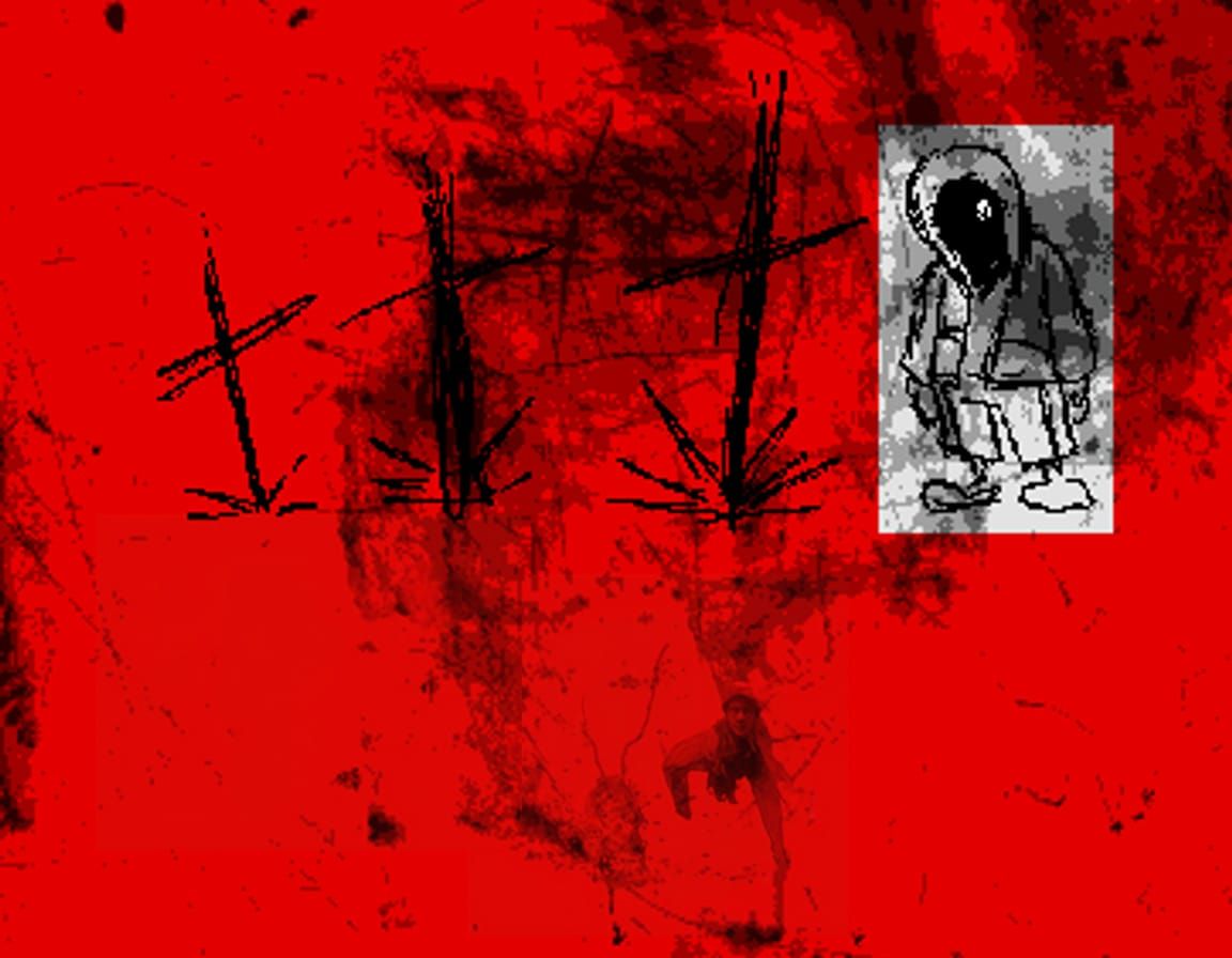 Mysterious Desert Stranger Chases Sinister Bubble Gum Entity