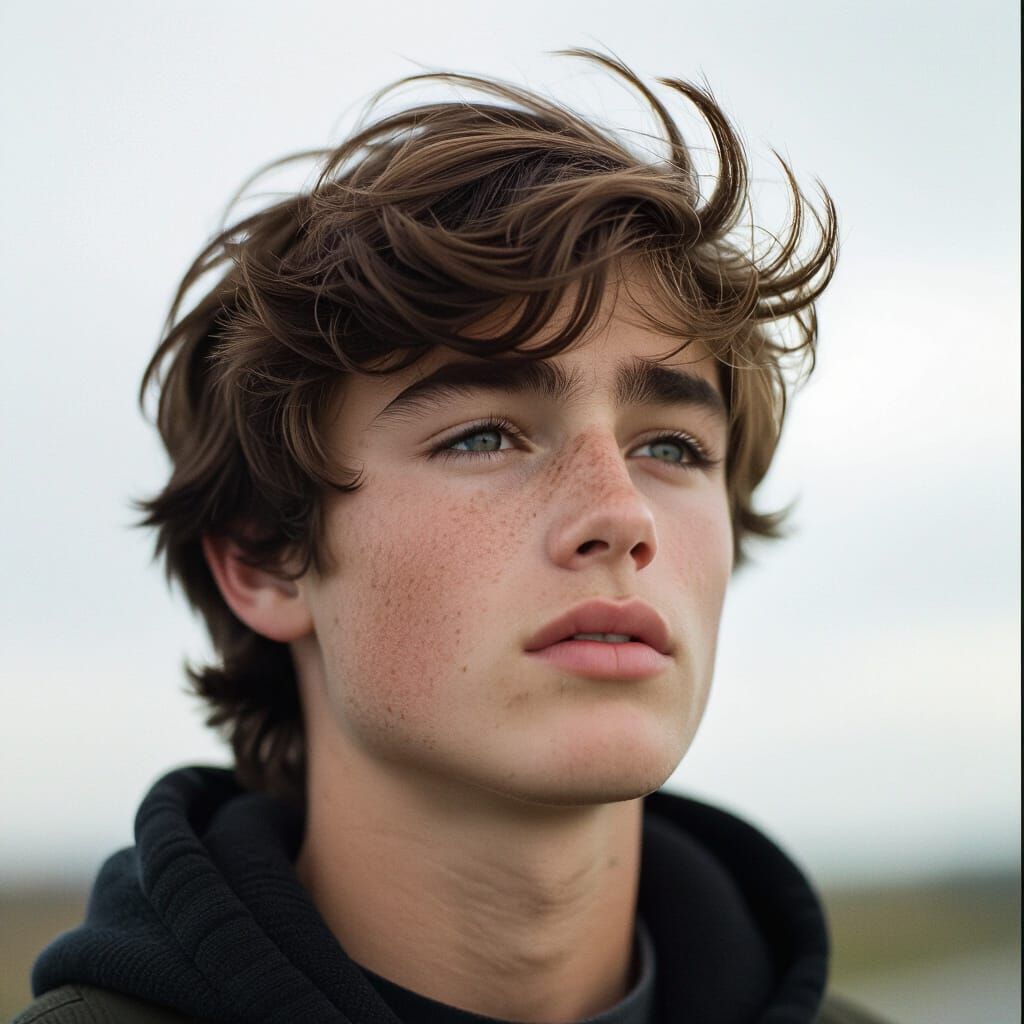 Cinematic Portrait of a Young Man