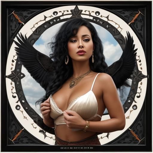 AI Interpretation of "Gypsy and the Blackbirds"