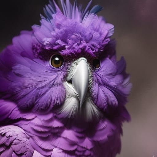 Purple Cockatoo - Glamour Shot