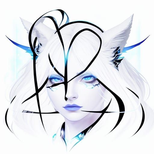 Ethereal Universe Hero with Cosmic Gaze