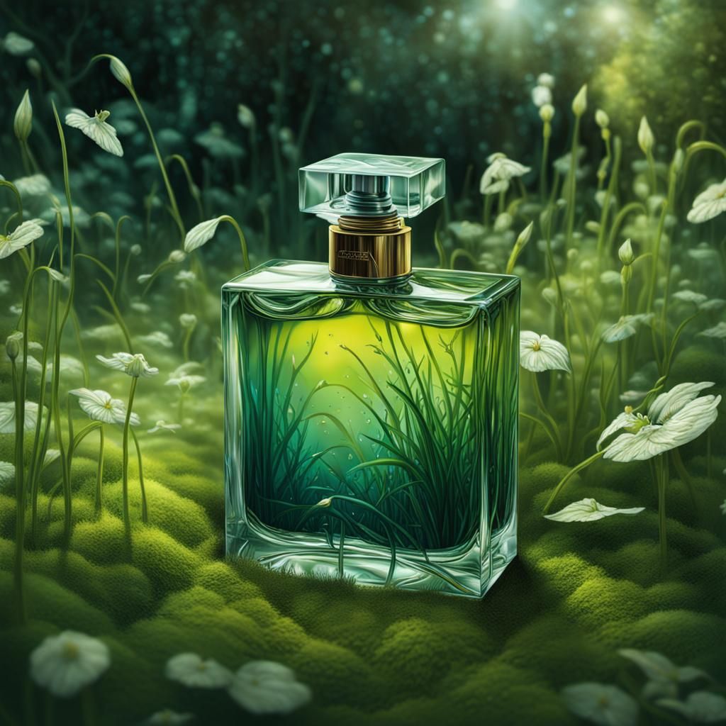Surreal Verbena Garden in Hyperrealistic Splash Art