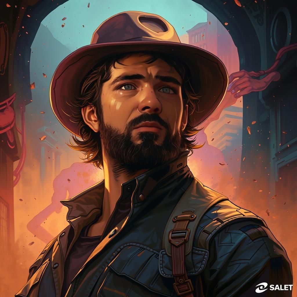 A Digitally Enhanced Portrait