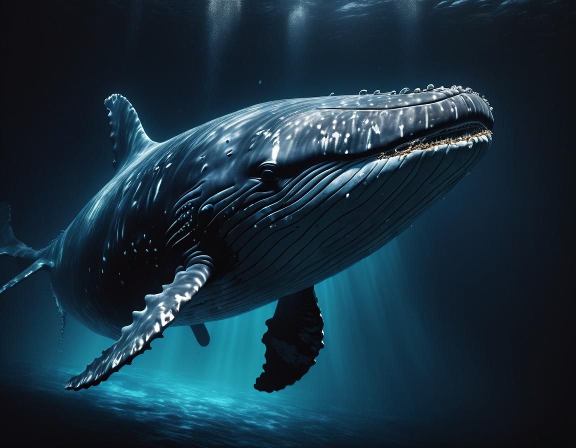 Deepsea Whale Close-Up in Macro Wildlife Photography